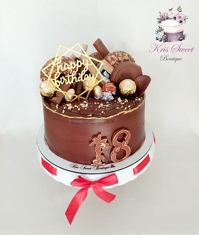 Chocolate cake  - Cake by Kristina Mineva