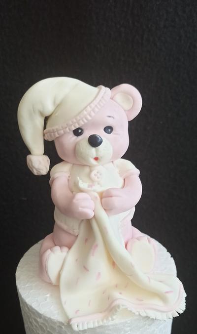 Pink teddy - Cake by Anka