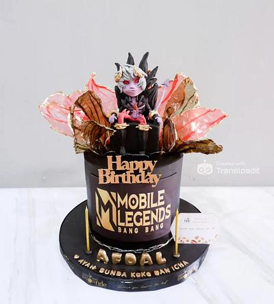 Mobile Legends Cake with Hidden Money - Cake by Dapoer Nde