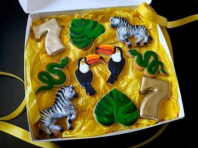 Jungle set - Cake by Radoslava Kirilova (Radiki's Cakes)