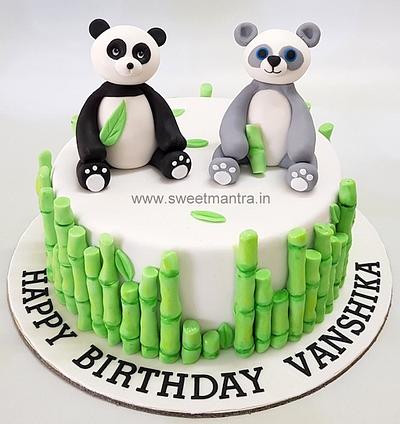 Panda cake - Cake by Sweet Mantra Homemade Customized Cakes Pune
