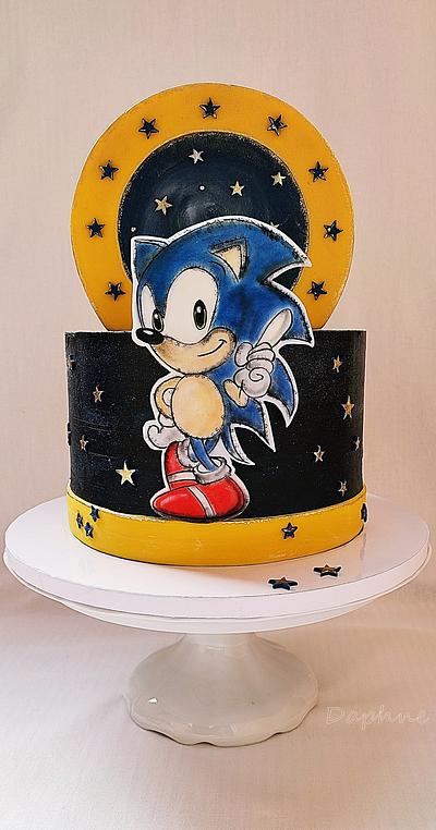Sonic 2 💙 - Cake by Daphne
