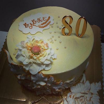 Narodeninová - 80 - Cake by Albi