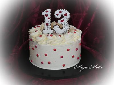 Birthday 13 - Cake by Maja Motti
