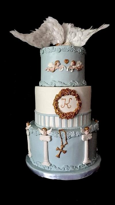Christening cake - Cake by Ditsan