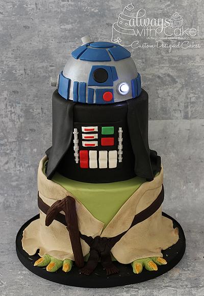 Star Wars Cake - Cake by AlwaysWithCake