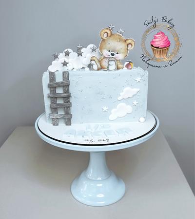 Half bear cake  - Cake by Emily's Bakery