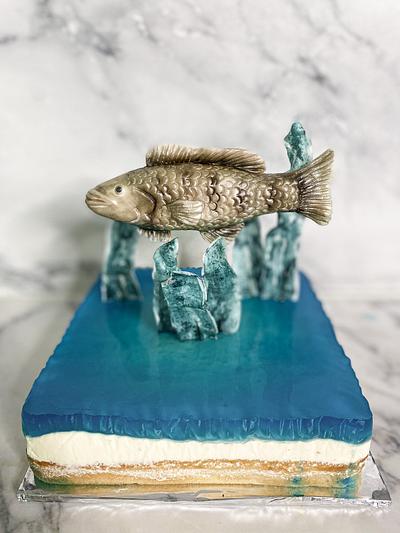 Fishing you a happy Father’s Day  - Cake by Phey