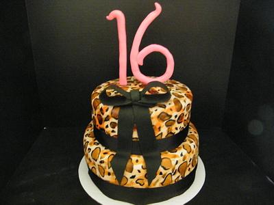Sweet 16 cake - Cake by Judy Remaly