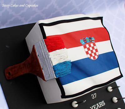 Croatian Pride - Cake by Sassy Cakes and Cupcakes (Anna)