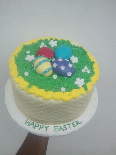 Eggs in Basket - Cake by Ko Cakes