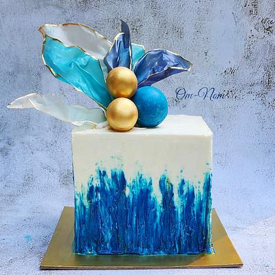 Blue Skies - Cake by Om-Nom by Rabia Marwah 