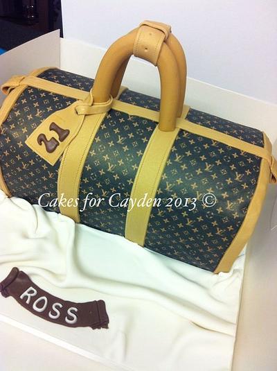 Louis Vuitton Holdall - Cake by Nichola
