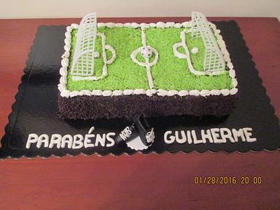 Football field - Cake by Susana Falcao