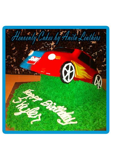 Car Jump - Cake by Anita