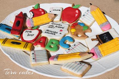 kindergarten cookies - Cake by Tera cakes