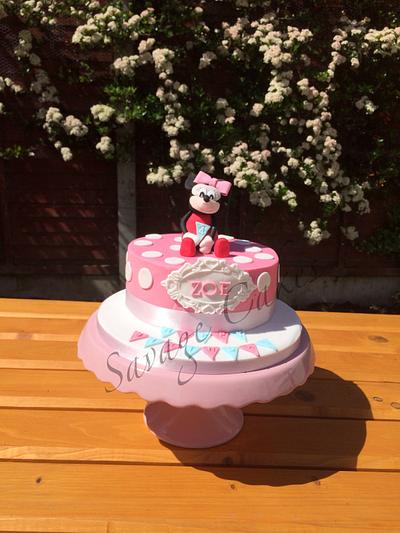 Minnie Mouse Cake - Cake by Marguerite Savage