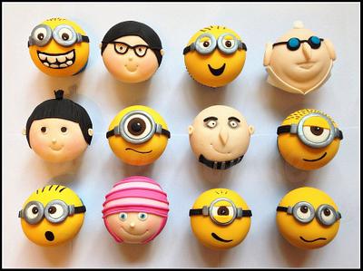 Despicable Me... Cupcakes - Cake by sonalipthakur