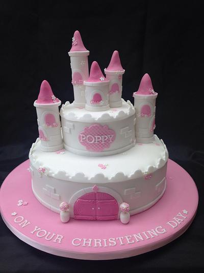Pink Castle - Cake by The Cake Bank 
