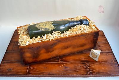 Dom Perignon - Cake by Karen Keaney