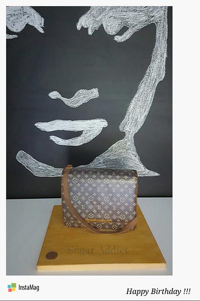 Luis Vuitton bag - Cake by Sugar Addict by Alexandra Alifakioti