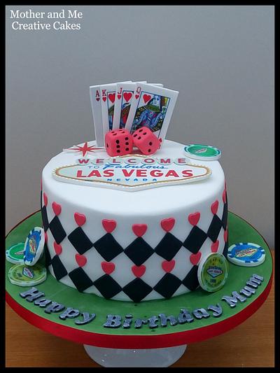 Another Vegas themed cake  - Cake by Mother and Me Creative Cakes