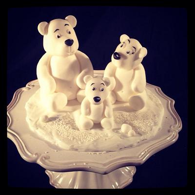 Winter bears !  - Cake by Claire