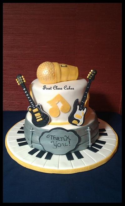 Instruments Cake - Cake by First Class Cakes