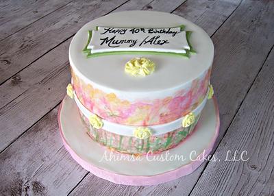 40th birthday cake  - Cake by Ahimsa
