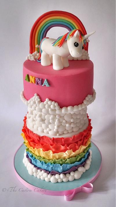 Unicorn for Anna - Cake by The Custom Cakery