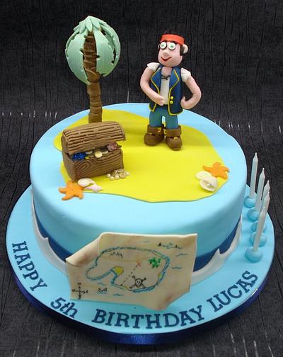 Jake & the Neverland Pirates cake - Cake by That Cake Lady