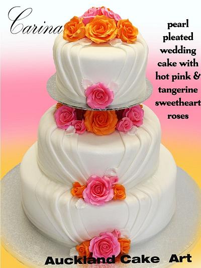 Carinas wedding cake - Cake by BikerBaker