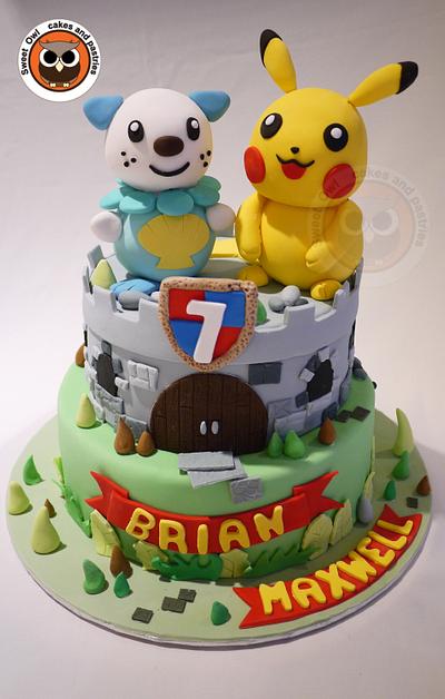 Pikachu cake~~ - Cake by Sweet Owl Cake and Pastry