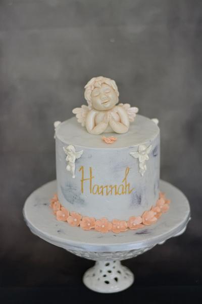 Cupid Baptism cake - Cake by Tina Avira Tharakan