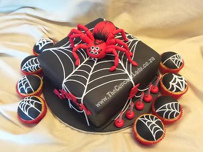 Not Spiderman...  - Cake by Angel, The Cupcake Lady