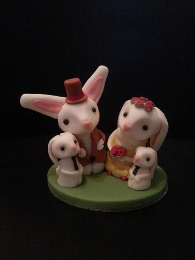 Easter Wedding Topper  - Cake by Lyn 
