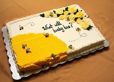 1/2 Sheet Bee Cake - Caraluzzi's Markets