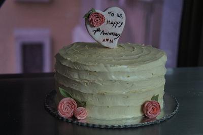 Anniversary Cake - Cake by nehabakes