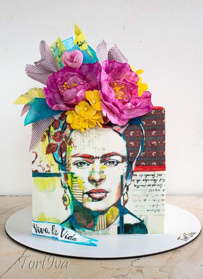 Frida Khalo cake - Cake by TortIva