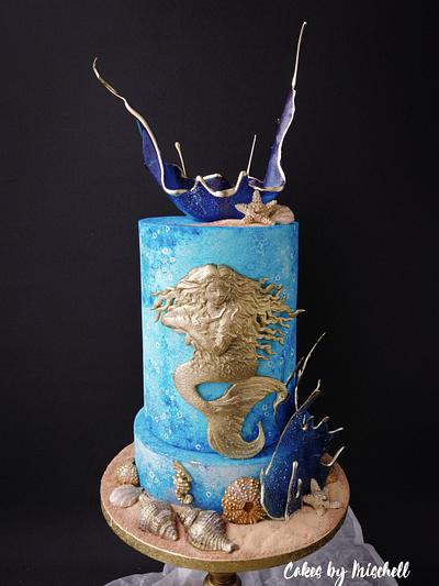 Sea cake  - Cake by Mischell