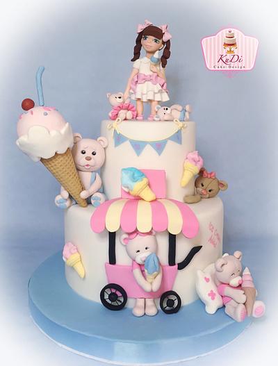 Teddy Bear Cake - Cake by KuDi Cake Design