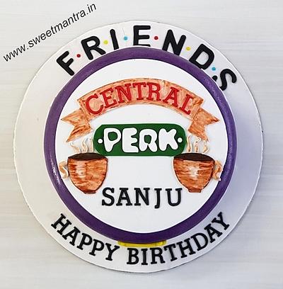 FRIENDS superfan cake - Cake by Sweet Mantra Homemade Customized Cakes Pune