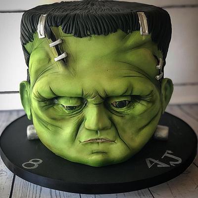Frankenstein’s monster - Cake by Maria-Louise Cakes