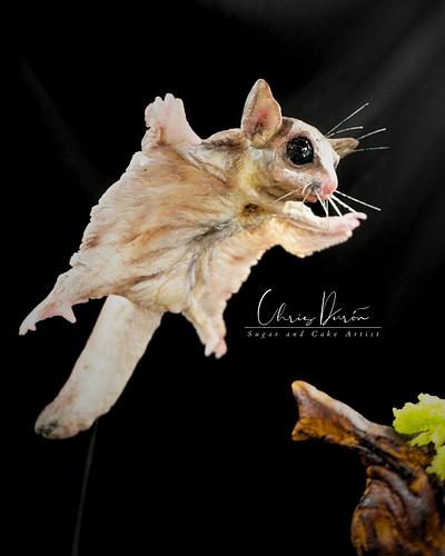 The Sugar Glider in Action - Cake by Chris Durón from thecakeart.academy