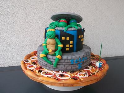 Tartarugas Ninjas - Cake by Alexsandra Caldeira