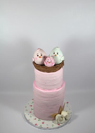 birds in a nest - Cake by soods