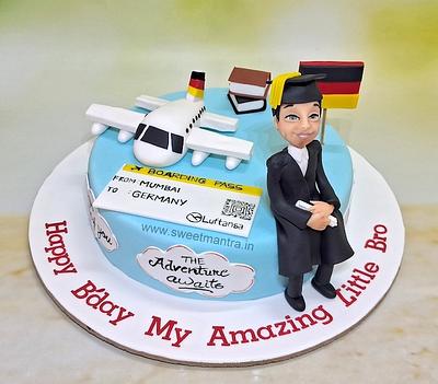 Graduation in Germany cake - Cake by Sweet Mantra Homemade Customized Cakes Pune