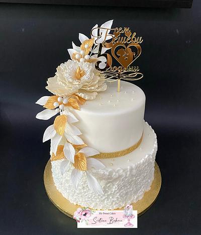 wedding anniversary cake  - Cake by Svetli