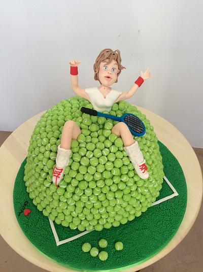 Tennis! - Cake by Cinta Barrera