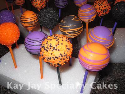 Halloween Cake Pops - Cake by Kimberley Jemmott